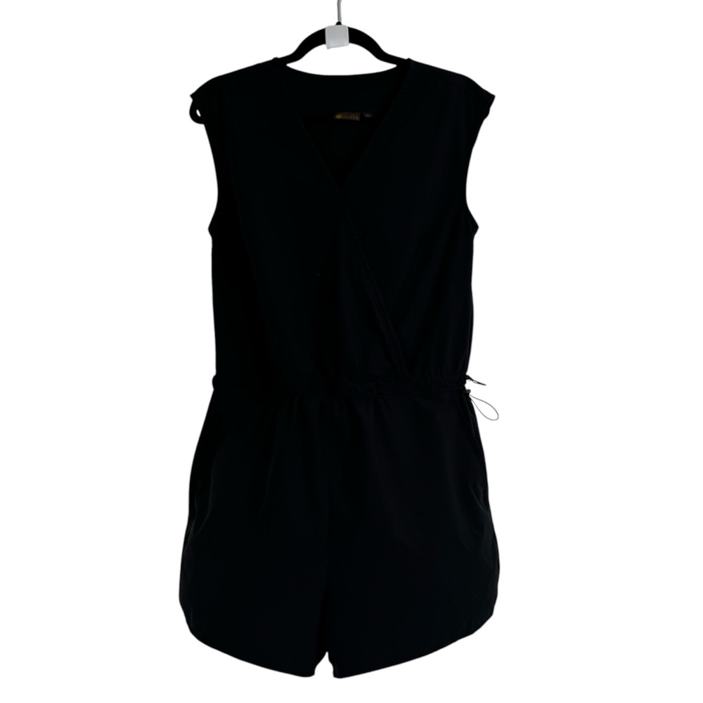 Z by Zella Romper Active Sleeveless V-Neck Pockets